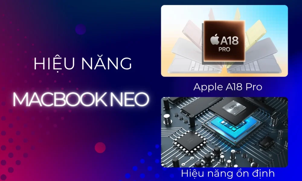 hieu nang macbook neo